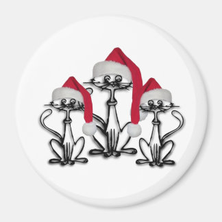 Roligt av julCaroling Cats Joyous Magnet