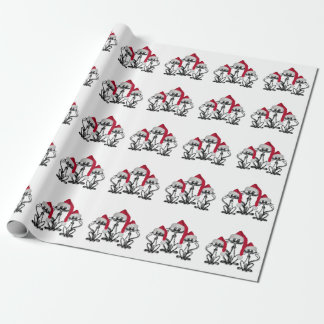 Roligt av julCaroling Cats Joyous Presentpapper
