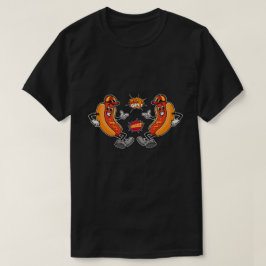 Roligt av livsmedel t shirt