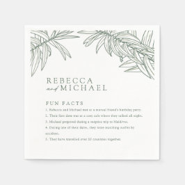 Roligt av skogsskövling - Gröntar - fakta - enkelt Pappersservett