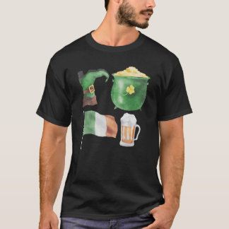 Roligt av st patrick's day Symboler T Shirt