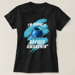 Roligt Awakenins kaffeböna i Kopp T Shirt