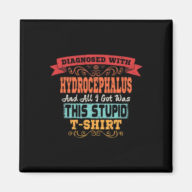 Roligt Awareness Gift Magnet (Framsidan)