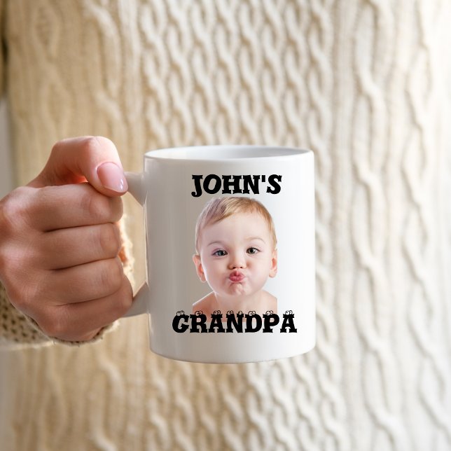 roligt baby ansikte mugg (Skapare uppladdad)