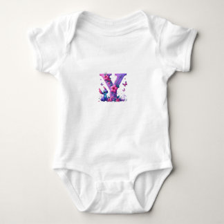 Roligt Baby Bodykostym med slitchatecken T Shirt