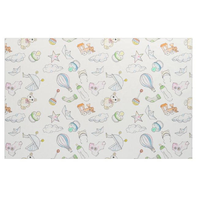 Roligt Baby Sak Tyg (Fat Quarter)