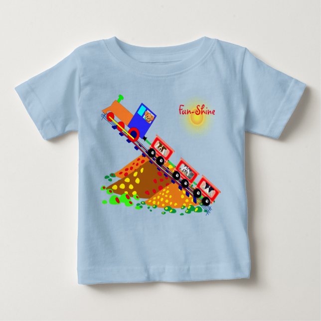 Roligt - Baby T-Shirt (Framsida)