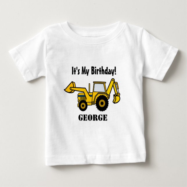 Roligt/Backhoe Tee (Framsida)