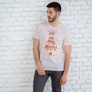 Roligt Bacon & Eggs God morgon Square T Shirt