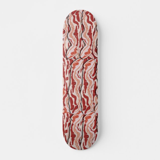 Roligt Bacon Ride Mini Skateboard Bräda 18,7 Cm (Framsida)