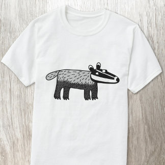 Roligt Badger T Shirt