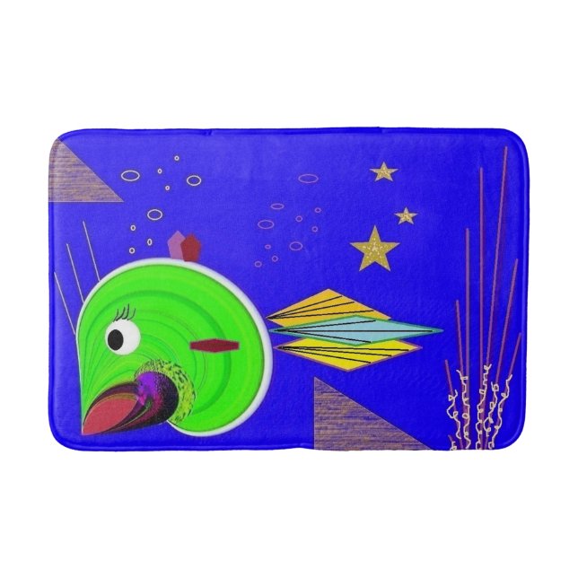 Roligt badmat för den lilla badrumsmatta (Framsidan)