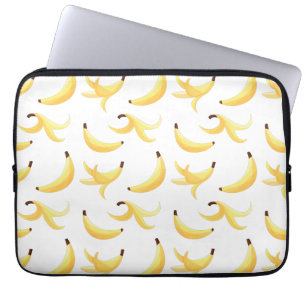 Roligt Banan Skämt Party mönster färgglatt - redig Laptop Fodral