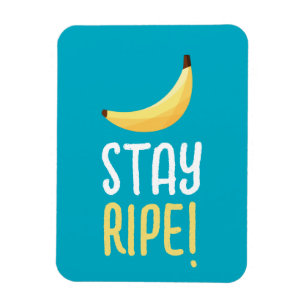 Roligt bananfirande anpassningsbart modernt kit magnet