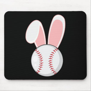 Roligt Baseball Bunny Påsk Kids Boys Småbarn Musmatta