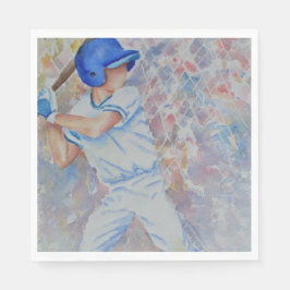 ROLIGT BASEBALL PARTY PAPPERSSERVETT