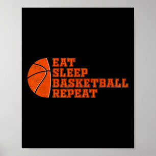 Roligt Basketball För manar Women Team Sport Baske Poster