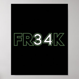 Roligt Basketball-Freak Poster