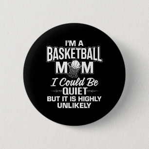 Roligt Basketball Mamma Merch - Unik design för Cu Knapp