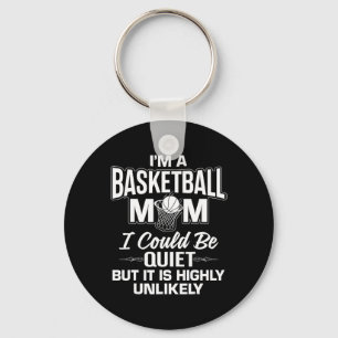 Roligt Basketball Mamma Merch - Unik design för Cu Nyckelring
