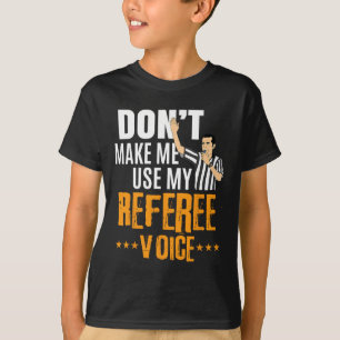 Roligt Basketball Ref Ringar - Basketball Referee T Shirt