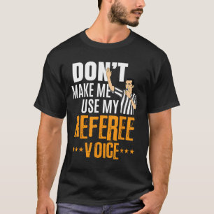 Roligt Basketball Ref Ringar - Basketball Referee T Shirt
