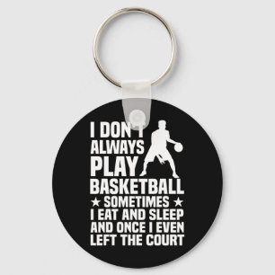 Roligt Basketboll design För manar Women Basketbal Nyckelring