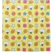 Roligt basketboll mönster