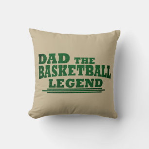 Roligt basketpappaföremål kudde