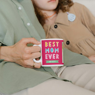 Roligt Bästa Mamma någonsin Personlig mugg