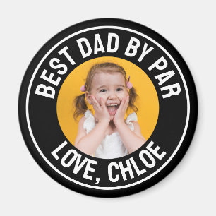 Roligt bästa Pappa per fotnot Magnet