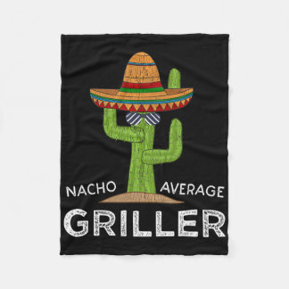 Roligt Bbq Grill Älskare Humor Griller Sutning Fun Fleecefilt