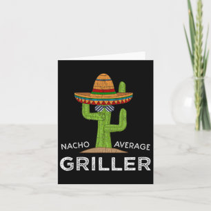 Roligt Bbq Grill Älskare Humor Griller Sutning Fun Kort