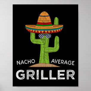 Roligt Bbq Grill Älskare Humor Griller Sutning Fun Poster