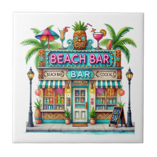Roligt Beach Pub Kakelplatta