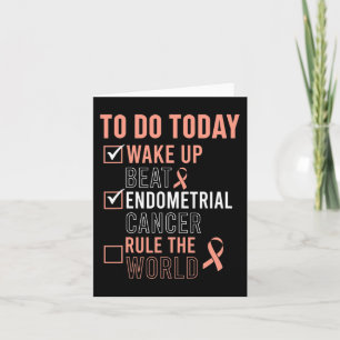 Roligt Beat Endometrial Cancer Rule of the World - Kort