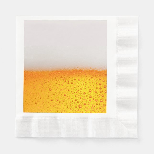 Roligt Beer Brewery dricker lycklig timmen Party Pappersservett (Framsidan)