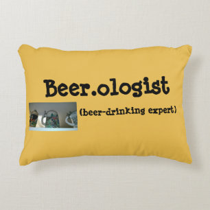 Roligt Beer.ologist-citationstecken Prydnadskudde