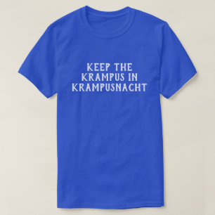 Roligt Behåll Krampus i Krampusnacht T Shirt