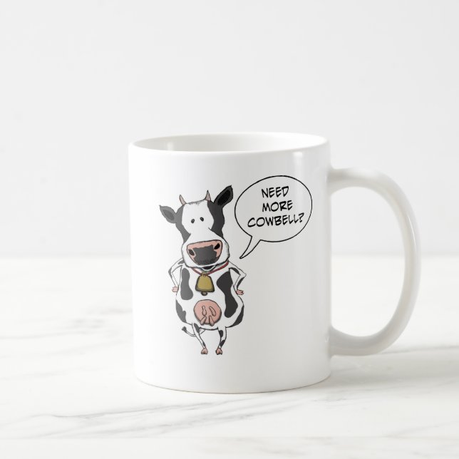 Roligt behov mer Cowbell Kaffemugg (Höger)