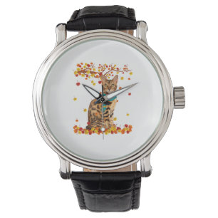 Roligt Bengal Thanksgiving - Höstklöver - gåvor Armbandsur