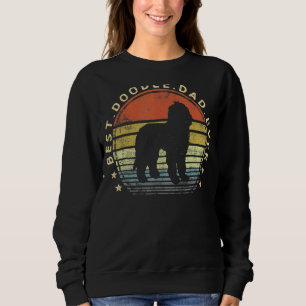 Roligt Best Doodle Pappa Hundägare Labradoodle Gol T Shirt