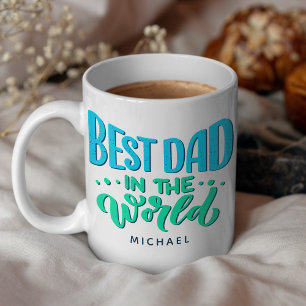 Roligt Best Pappa Retro Fars dag Kaffemugg