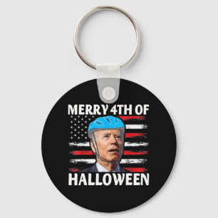 Roligt Biden Dazed Merry the juli Happy halloween  Nyckelring