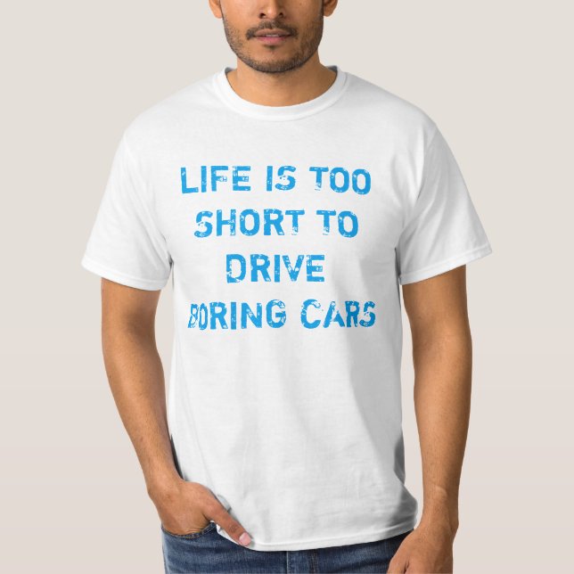 Roligt bilcitationstecken t-shirt (Framsida)