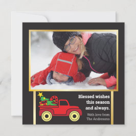 Roligt Billboard Stil Modern Photo Festive-jul