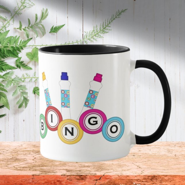 Roligt Bingo Dabber Mugg (Skapare uppladdad)