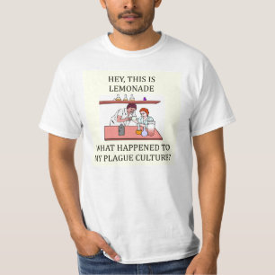 roligt biologilabbskämt t shirt