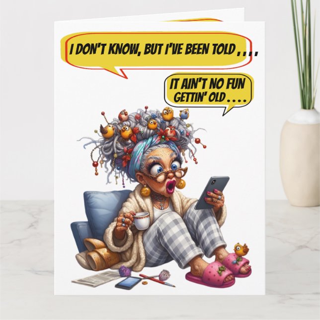 ROLIGT BIRTHDAY - SE INSIDE OCH Back ... Kort (Framsida)