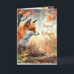 Roligt Birthday Son Proud of Animal Nature Kort<br><div class="desc">Roligt Birthday for Son Proud of Animal Wildlife Nature</div>